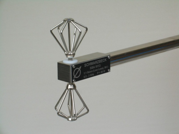SBA 9113B 小型雙錘天線(xiàn)80MHz－3GHz